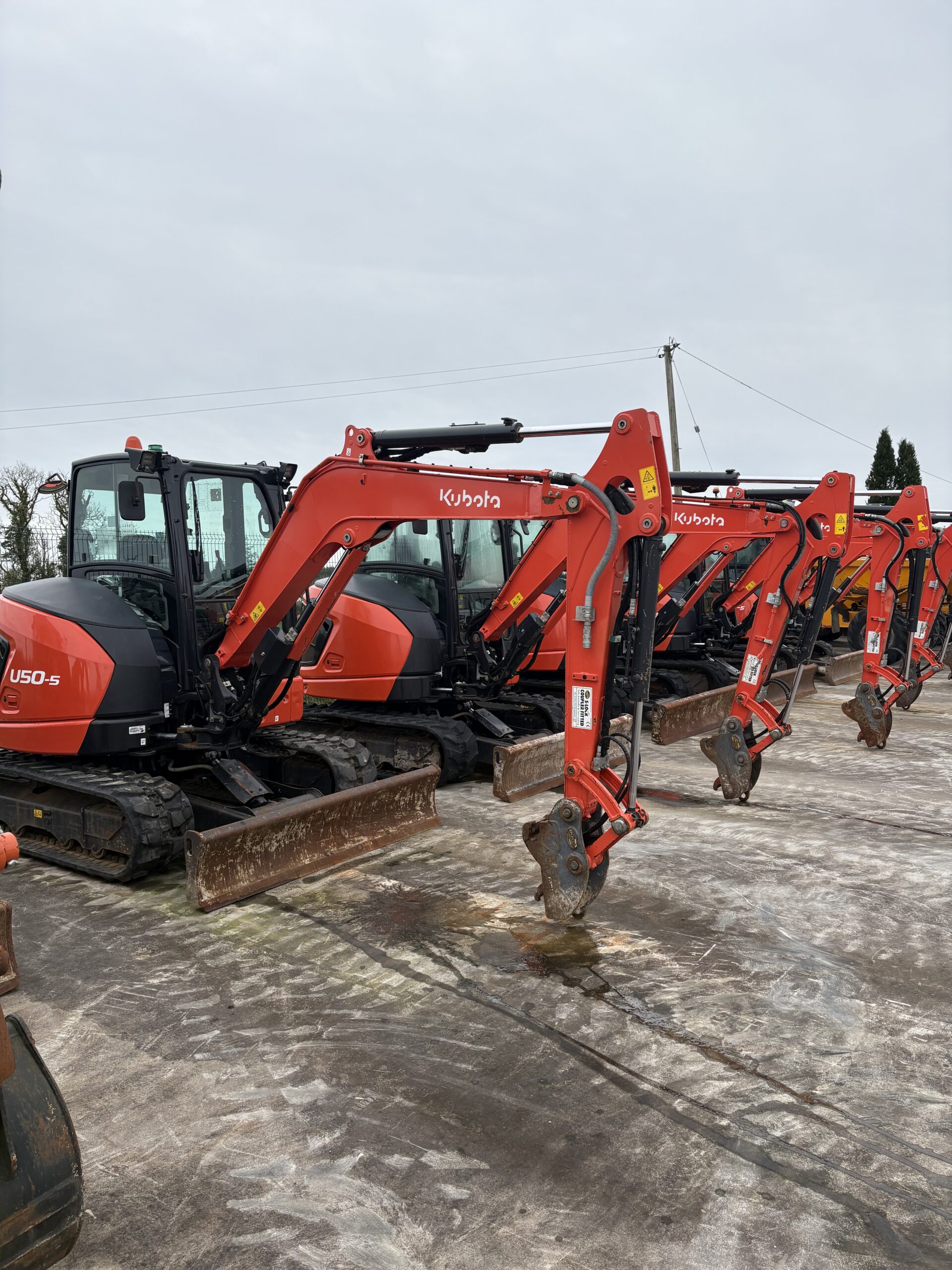 Selection of Kubota u50-5
