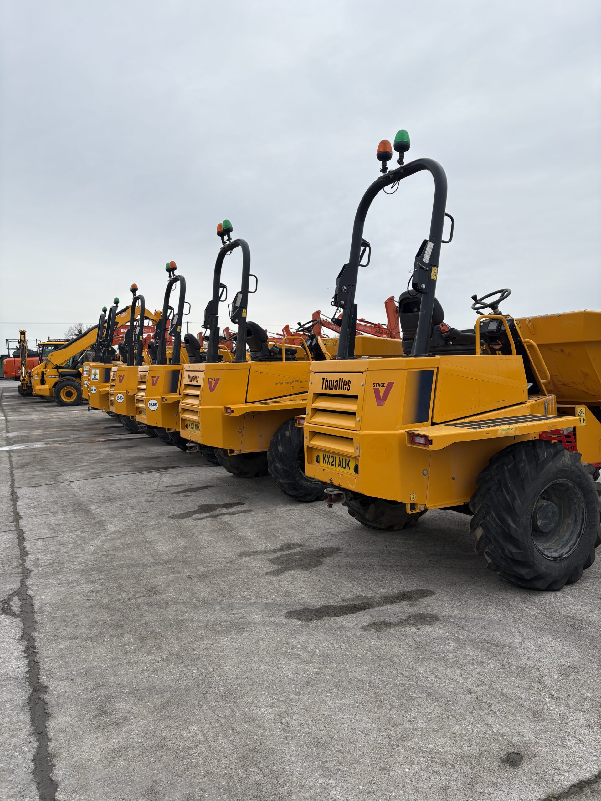 Thwaites 6-9 ton dumpers